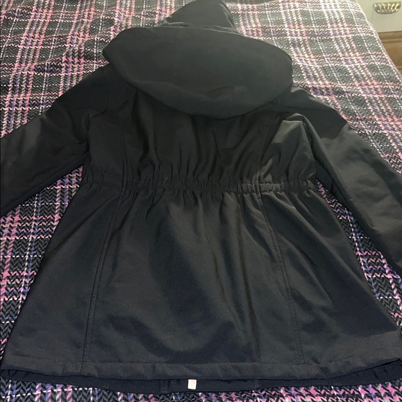 Michael Kors Black Jacket with Gold Zippers Size M - Picture 4 of 9